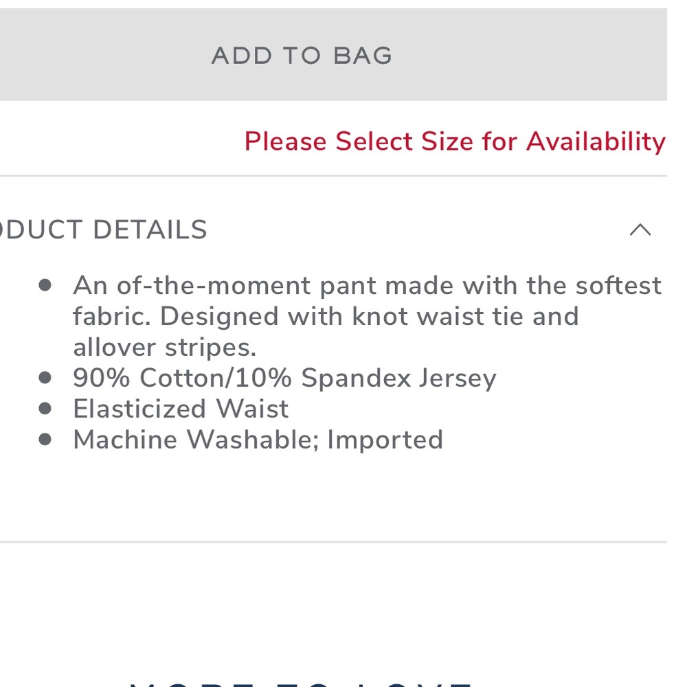 Janie & Jack striped wide leg knit pants - Picture 3 of 7